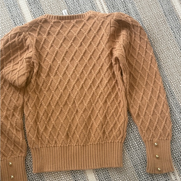 Girl’s Textured Knit Sweater - Picture 3 of 6